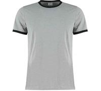 Kustom Kit Fashion Fit Short Sleeve Contrast Ringer Tee T-Shirt XS-XXL