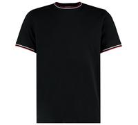 Kustom Kit Fashion Fit Tipped Contrast Trim Tee T-Shirt