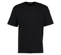 Kustom Kit T-Shirt Hunky Superior – Men's Short Sleeve Plain Casual – M Black