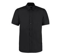 Kustom Kit KK100 Men's Workforce Short Sleeve Shirt Black - Size: L