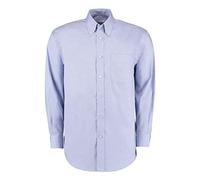 Kustom Kit KK105 Mens Corporate Oxford Long Sleeve Shirt White 16.5