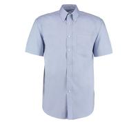 Kustom Kit KK109 Men's Short Sleeve Corporate Oxford Shirt Light 18"