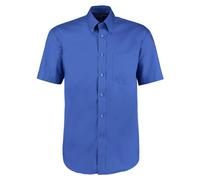 Kustom Kit KK109 Men's Short Sleeve Corporate Oxford Shirt Royal 16"