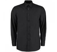 Kustom Kit KK140 Men's Workforce Long Sleeve Shirt Black - Size: L