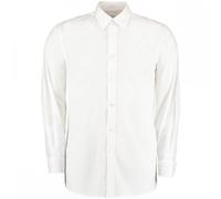 Kustom Kit KK140 Men's Workforce Long Sleeve Shirt White - Size: M