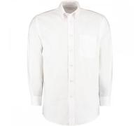 Kustom Kit KK351 Men's Workwear Oxford Long Sleeve Shirt White - 15.5"