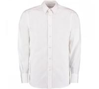 Kustom Kit KK386 Men's City Long Sleeve Business Shirt White - Si 18.5"