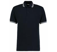 KUSTOM KIT KK409 Contrast Tipped Collar Polo Classic Fit Casual Men Pullover Top