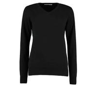 Kustom Kit Ladies Arundel Cotton Acrylic V Neck Sweater K353