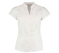 Kustom Kit Ladies Cap Sleeve V Neck Tailored Continental Blouse K727
