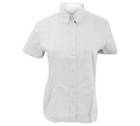 Kustom Kit Ladies Corporate Oxford Short Sleeve Shirt