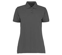 Kustom Kit - Short Sleeve Polo Shirt - Woman, coal, 16 (XL)