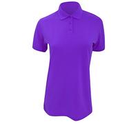Kustom Kit Ladies Klassic Superwash Short Sleeve Polo Shirt (14) (Purple)