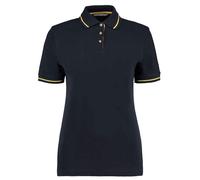 Kustom Kit Ladies St Mellion Tipped Cotton Piqué Polo Shirt K706
