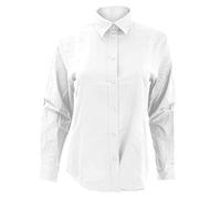 Kustom Kit Ladies Workwear Oxford Shirt - White - Size 10