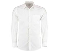 Kustom Kit Long Sleeve Tailored Poplin Shirt K142