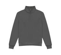 Kustom Kit Men's 1/4 Zip Regular Fit Double Layered Cadet Collar Sweatshirt