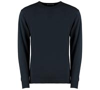 Kustom Kit Men's Arundel Crew Neck Sweater, Navy, XSM