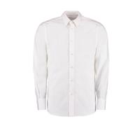 Kustom Kit Men's City Long-Sleeved Business Shirt in White | Size: 16 inches Kustom Kit White 16 inches