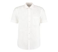 Kustom Kit Men's Classic Fit Short Sleeve & Rounded Hem Business Shirt