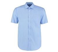 Kustom Kit Men's Classic Fit Short Sleeve & Rounded Hem Business Shirt