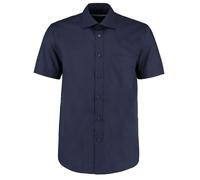 Kustom Kit Men's Classic Fit Short Sleeve & Rounded Hem Business Shirt