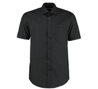 Kustom Kit Men's Classic Fit Short Sleeve & Rounded Hem Business Shirt