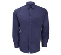Kustom Kit Mens Classic Fused Collar Long Sleeve Business / N/A N/A BC593