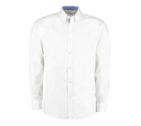Kustom Kit Mens Contrast Premium Oxford Formal Work Shirt S- BC2682
