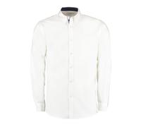 Kustom Kit Mens Contrast Premium Oxford Formal Work Shirt S- BC2682