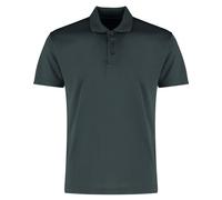 Kustom Kit Men's Cooltex Plus Micro Mesh Polo Shirt in Mid Grey | Size: XL Kustom Kit Mid Grey XL