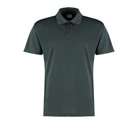 Kustom Kit Men's Cooltex Wicking Polo Shirt, Graphite, 3XL
