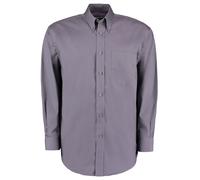 Kustom Kit Mens Corporate Oxford Long Sleeved Shirt KK105 - Chest Pocket Shi