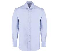 Kustom Kit Men's Executive Oxford Long-Sleeved Shirt in Light Blue | Size: 16 inches Kustom Kit Light Blue 16 inches