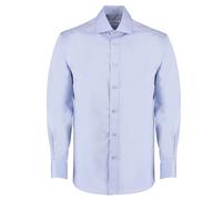 Kustom Kit Men's Executive Premium Classic Formal Shirt in Light Blue | Size: 17.5 in Kustom Kit Light Blue 17.5 in