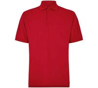 Kustom Kit Men's Klassic Piqué Polo Shirt in Red | Size: 5XL Kustom Kit Red 5XL