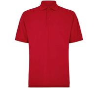 Kustom Kit Men's Klassic Piqué Polo Shirt in Red | Size: 3XL Kustom Kit Red 3XL