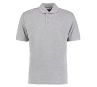 Kustom Kit Men's Klassic Superwash Polo[KK403] Heather Grey