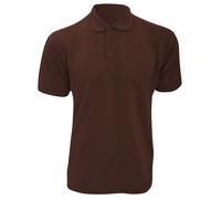 Kustom Kit Men's Klassic Superwash Short Sleeve Polo Shirt in Chocolate | Size: 3XL Kustom Kit Chocolate 3XL