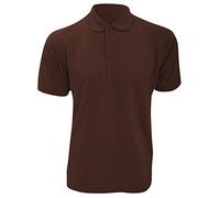 Kustom Kit Mens Klassic Superwash Short Sleeve Polo Shirt (L) (Chocolate)