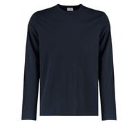 Kustom Kit Mens Long Sleeve T-Shirts, Navy Blue, X-Large. KK510