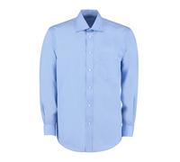 Kustom Kit Men's Long-Sleeved Formal Shirt in Light Blue | Size: 19.5 in Kustom Kit Light Blue 19.5 in