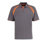 Kustom Kit Men's Oak Hill Piqué Polo Shirt in Charcoal | Size: XL Kustom Kit Charcoal XL
