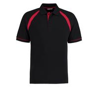 Oak Hill Piqué Polo Shirt Kustom Kit Black M