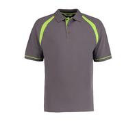 Kustom Kit Men's Oak Hill Polo Shirt in Charcoal | Size: Large Kustom Kit Charcoal L