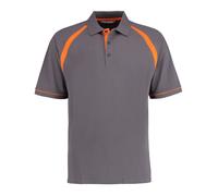 Kustom Kit Men's Oak Hill Polo Shirt in Dark Grey | Size: Medium Kustom Kit Dark Grey M