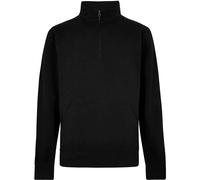 Kustom Kit Mens Pique Quarter Zip Relaxed Fit Sweatshirt PC7729