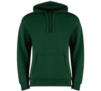 Kustom Kit Men's Plain Bottle Green Hoodie | Size: Large Kustom Kit Bottle Green L