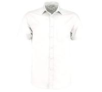 Kustom Kit Poplin shirt short-sleeved (tailored fit) - Mens
