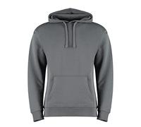 Kustom Kit Men's Pullover Hoodie Regular Fit Dark Grey LGE